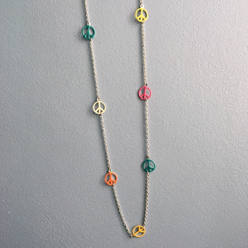 Pacsun Peace Necklace